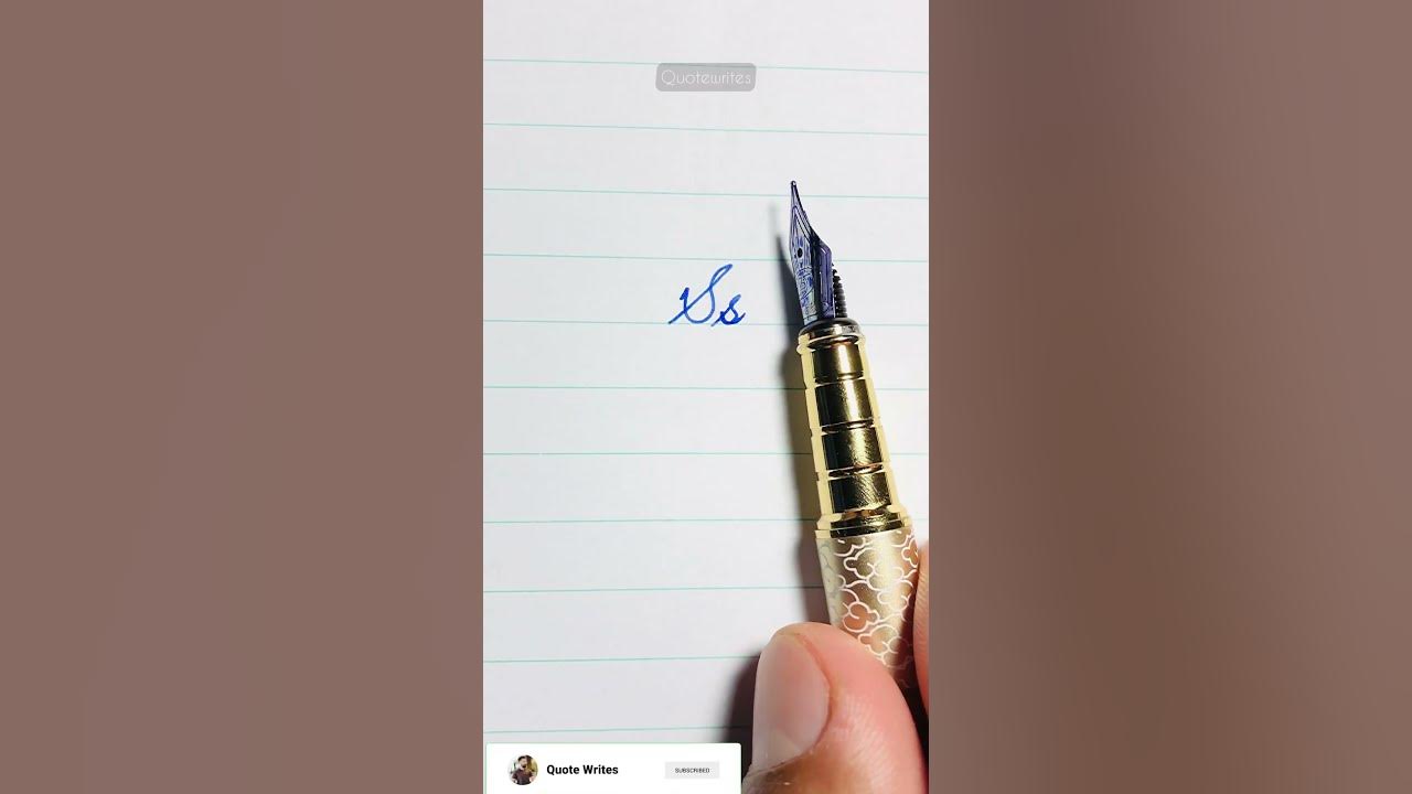 how-to-write-letter-s-in-cursive-writing-cursivewriting-handwriting