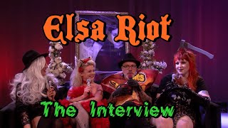Elsa Riot interview on Heavy Leather Horror Show