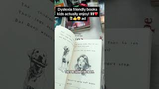 Dyslexia friendly books kids actually enjoy! 👀❤️📚👍🤩 ad #dyslexiaawareness #dyslexia