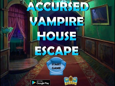 accursed vampire house escape video walkthrough