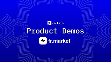 fr Market using Reclaim