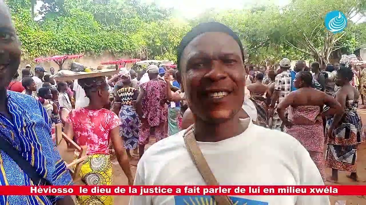 Le dieu de la justice le dieu tonnerre Hèviosso a fait parler de lui en milieu Xwéla