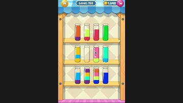 Water Sort Puzzle I Level 156 I  Facebook I SOLVED