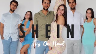 HUGE SHEIN SUMMER TRY ON HAUL 2021 ( BF & GF Outfits) + SHEIN Coupon Code