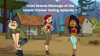 Total Drama Revenge of the Island Viewer Voting Episode 7