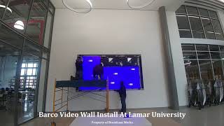 Barco Video Wall Install