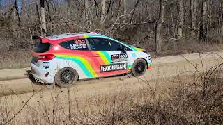 100 Acre Wood Rally 2022 - Lucy Block stage 10 Profile