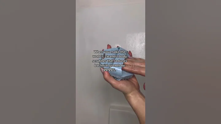 Sud Scrub is the first and ONLY body scrubber scientifically proven to fight bacteria and mold!