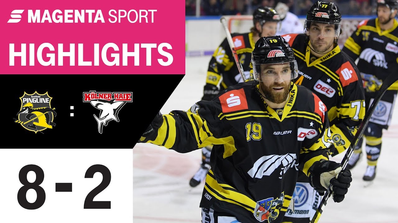 Krefeld Pinguine - Kölner Haie | 42. Spieltag, 19/20 | MAGENTA SPORT