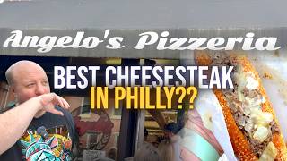 First Time Trying A Philly Cheesesteak at Angelos Pizzeria! Worth the Hype?