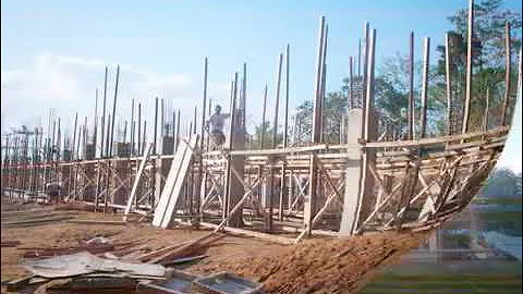 Construction of Charles W  Selby Building of South...