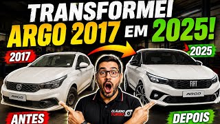 TRANSFORMEI MEU ARGO 2017 NO 2026 (FICOU MELHOR QUE O ORIGINAL!!!)