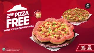 Sweet N Sour Blossom Pizza 15S