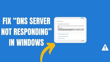 🛠️ How to Fix "DNS Server Not Responding" in Windows 10/11 (2025 Easy Guide)