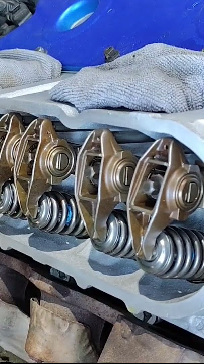 LS Rocker Arm Adjustment 🔧 Full Video On My Channel ⚠️