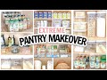 PANTRY ORGANIZATION IDEAS | Clean, Declutter and Organize With Me 2022 | Pantry Makeover