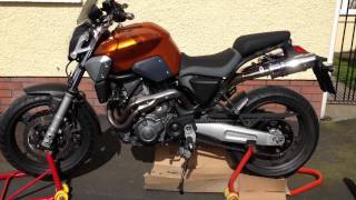 Yamaha MT03 Delkevic Dual Exhaust 200mm