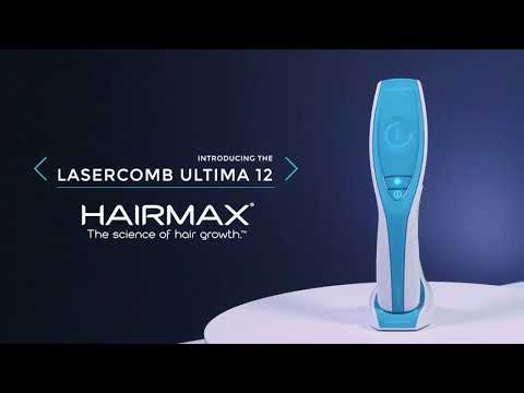 Лазерная расческа HairMax Ultima 12 Classic LaserComb, видео 1