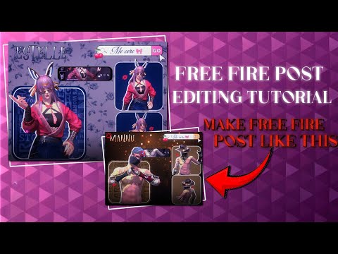 Free fire post edit tutorial 🍒 ||MAKE FREE FIRE POST LIKE THIS|| #edit #alightmotion #freefire