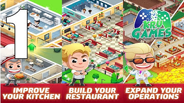 Idle Restaurant Tycoon - Build a cooking empire Gameplay Walkthrough #1 (Android, IOS)