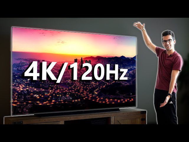 120Hz PC GAMING on an LG OLED C1 4K TV?! 