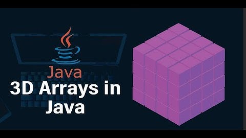 Introduction to Three-Dimensional (3D) Arrays