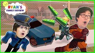 Roblox Team Police Officer Chase Battle Lets Play With Ryans Family Review