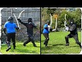 Saber sparring and dual khopesh shenanigans with commentary