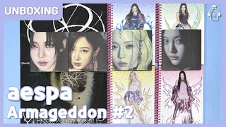 aespa 'Armageddon' Poster, Superbeing & Authentic Ver. #Unboxing (28.05.2024)