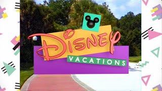 Disney Vacations - Walt Disney World 1996 Vintage Vacation Trip Caribbean Beach Resort