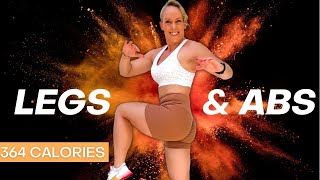 Legs, Glutes & Abs Workout with Weights | KNEE FRIENDLY + BOOTY BURN screenshot 5