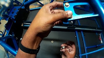 Stage 1 assembly of DF Goblin - steering column