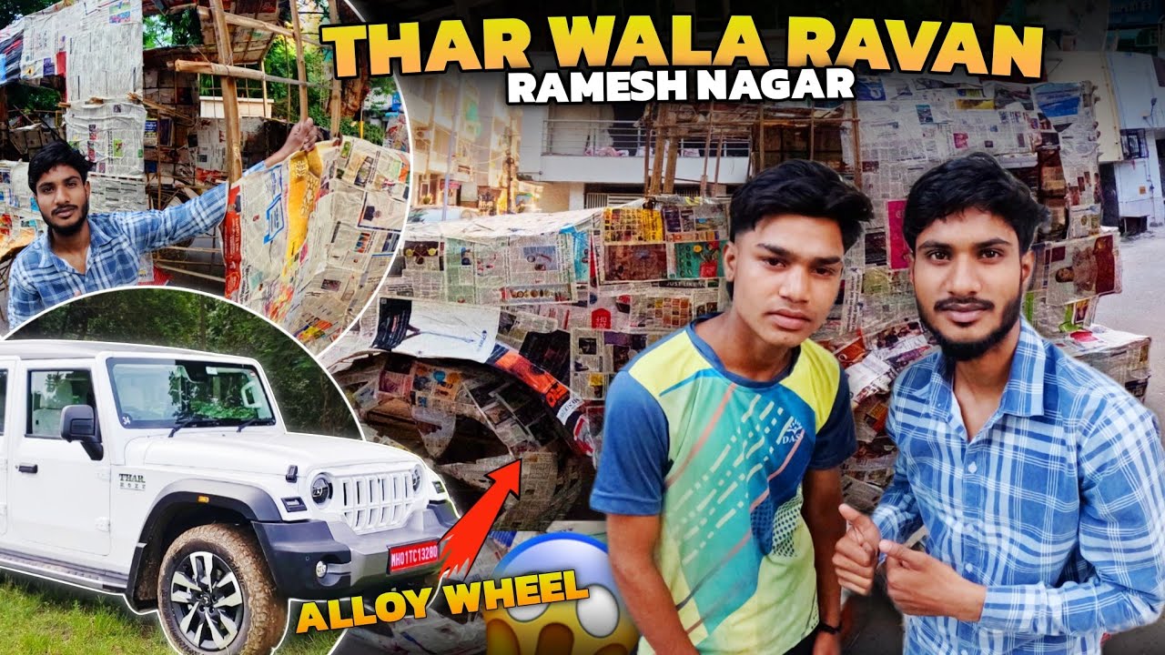 Bhaiyo ne Banaya Thar Wala Ravan 4 Block Ramesh Nagar | Shivudesiii Vlogs 