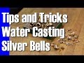 Tips and Tricks how to Water Cast Molten Silver to Make Bell Shapes || Art Vlog Untitled