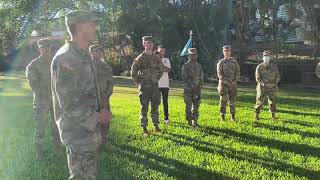 Promotion ceremony to Specialist