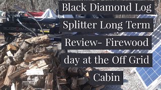 Long Term  Review of the Black Diamond Log Splitter for the Off The Grid Cabin