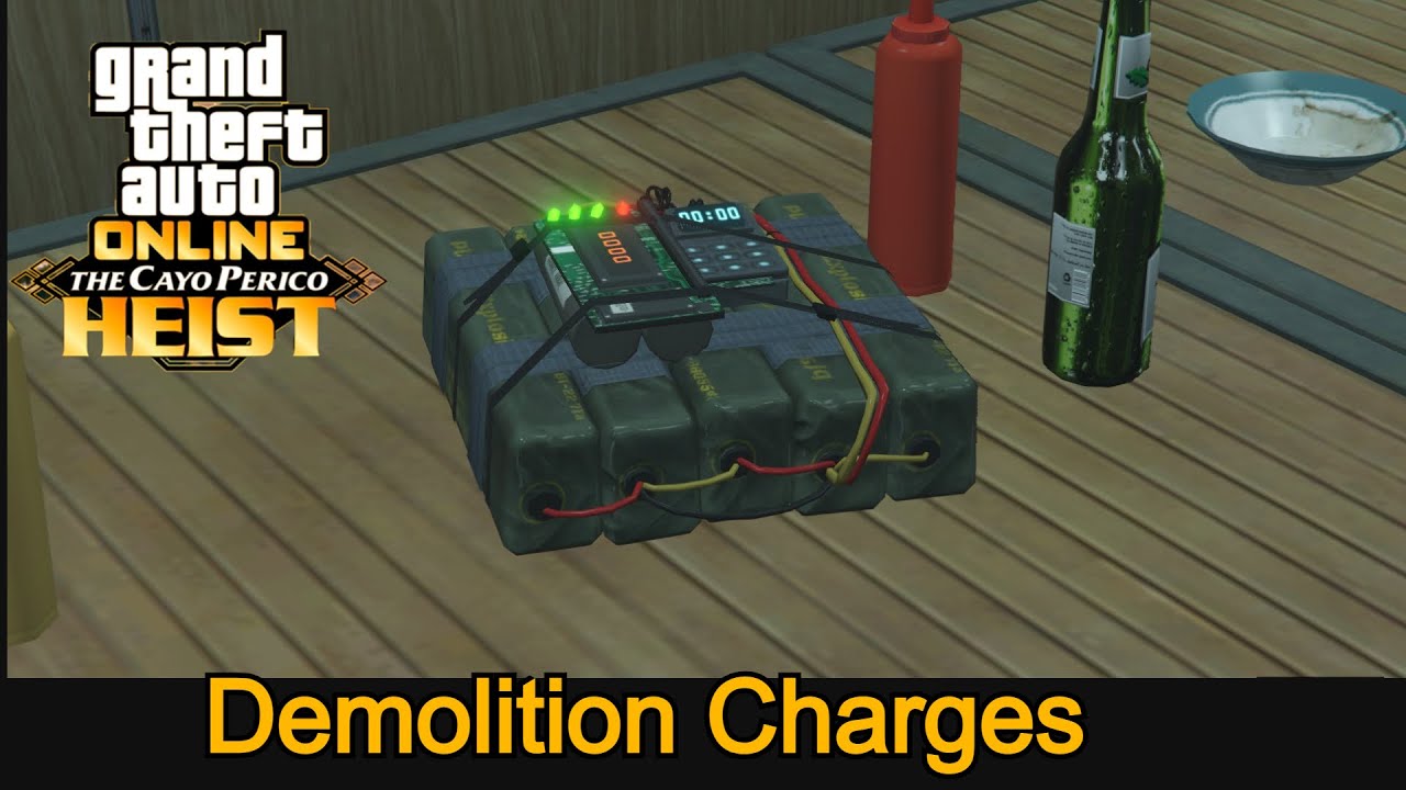 GTA Online Demolition Charges (The Cayo Perico Heist) YouTube