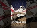 3 scraped planes..