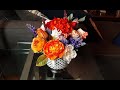 Making Fall flower arrangements