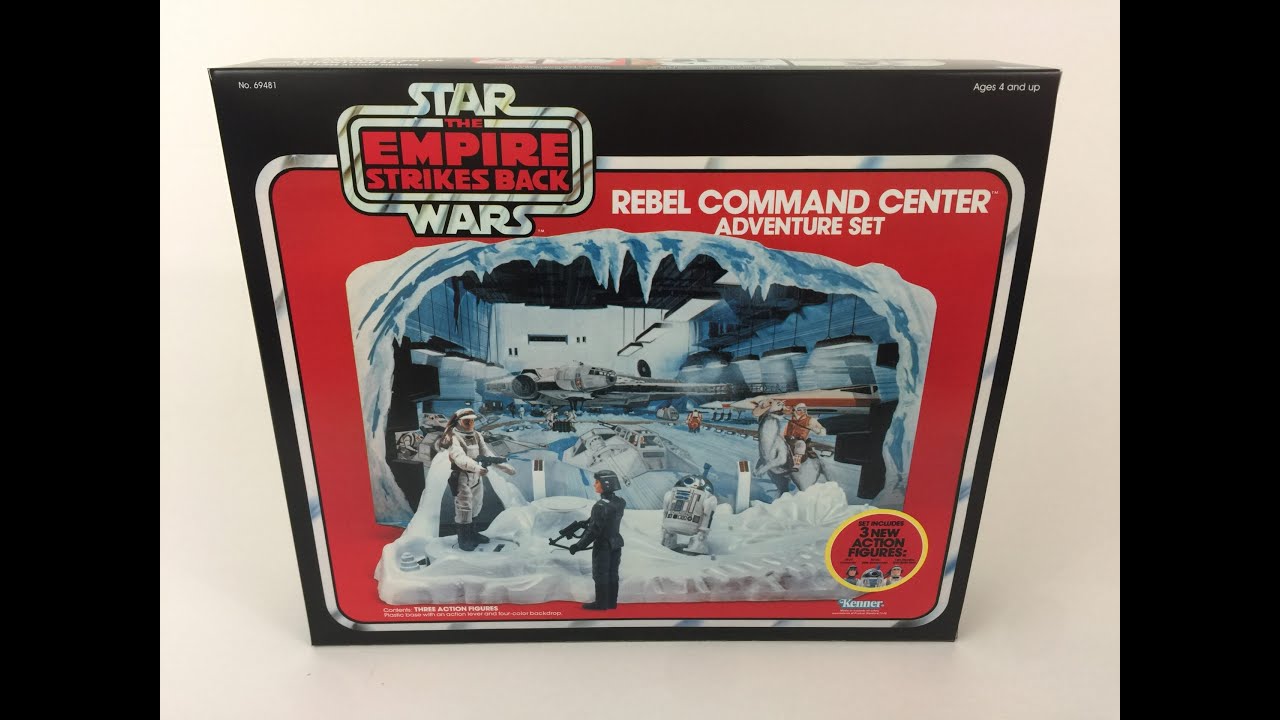 Merkon's Musings:Star Wars ESB Vintage Collection Playset Review:Kenner Rebel Command Center Playset