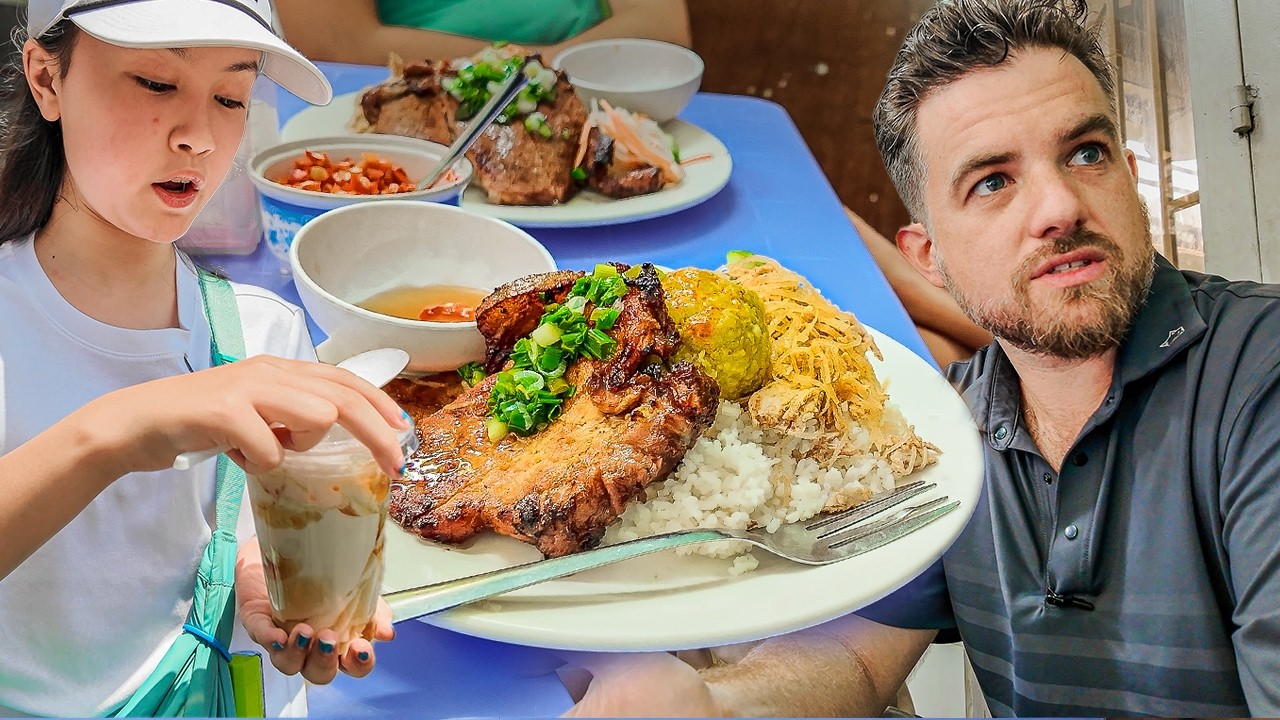 Taking A Mini Follower On My Ultimate Food Tour Of Saigon - 7 dishes in 4 hrs