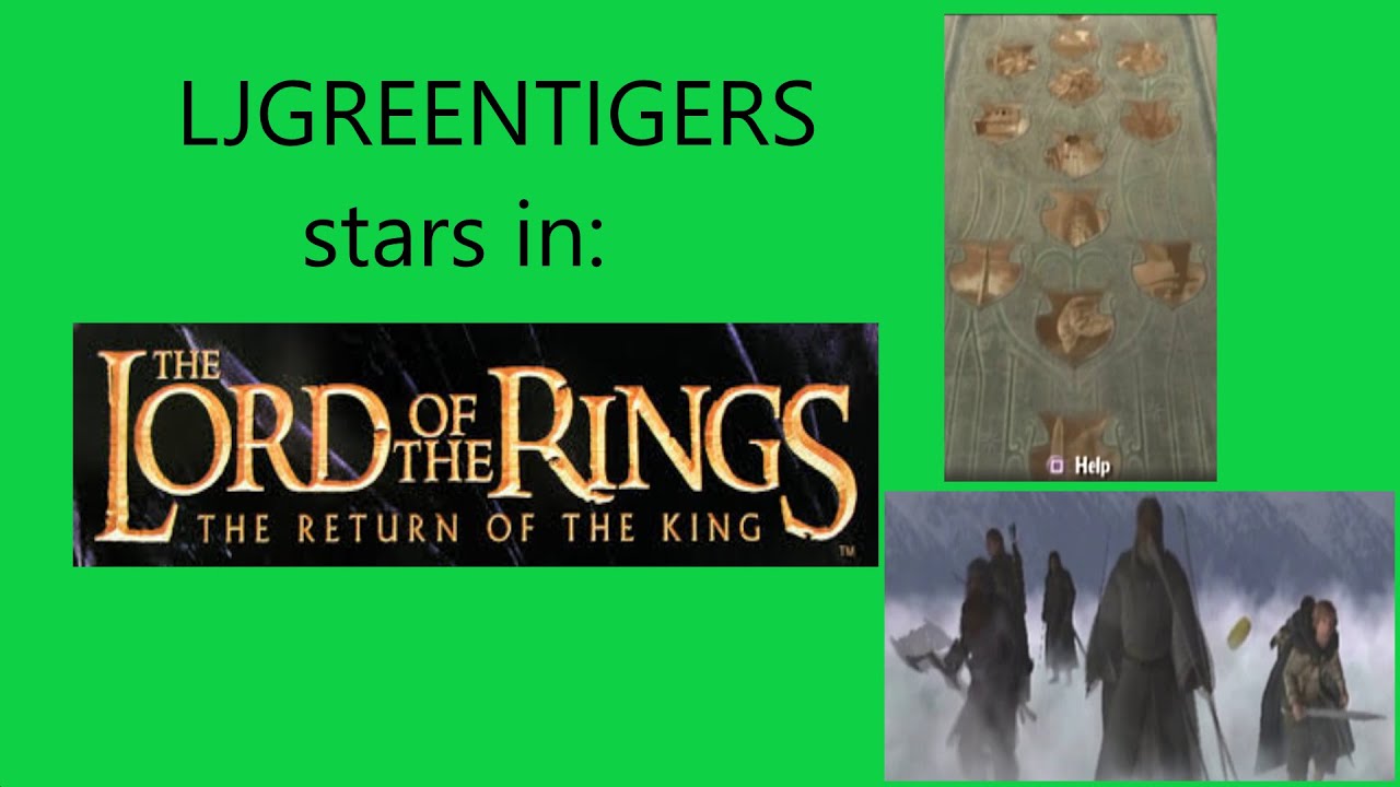 PS2 BLIND The Lord of the Rings Return of the King Part 17 Black