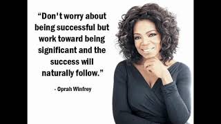 What you put out comes back ~ Oprah Winfrey ~