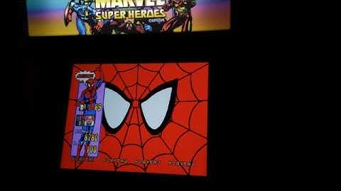 Playing Spider-Man: The Video Game on Modded MSH Arcade1up Retropie Raspberry Pi 4