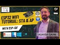 Esp32 wifi connectivity tutorial menuconfig and code implementation explained