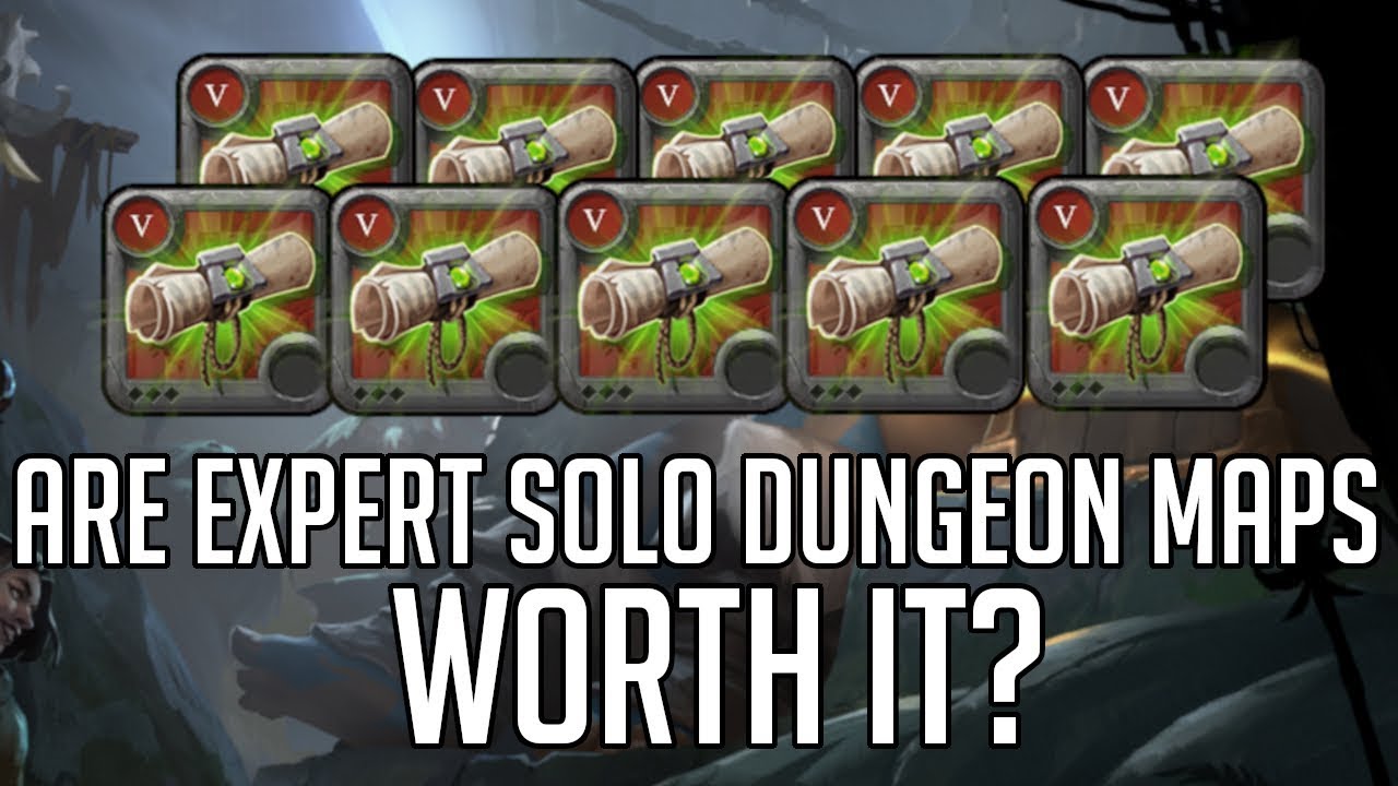 Are Expert Solo Dungeon Maps Worth it? | Easy Silver Farm 2019 | Albion