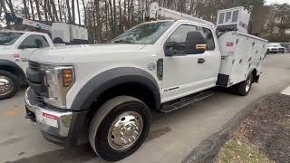 2019 Ford F-550, Stellar 7630, 146k Miles, Extended Cab, 4x4, Aluminum Service Body