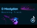 D mixolydian  backing track for guitar