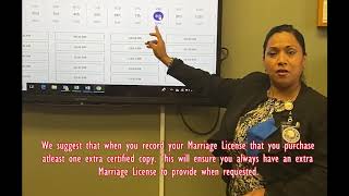 Honorable Adame-Clark Talks About Website Updates & Marriage License Procedures