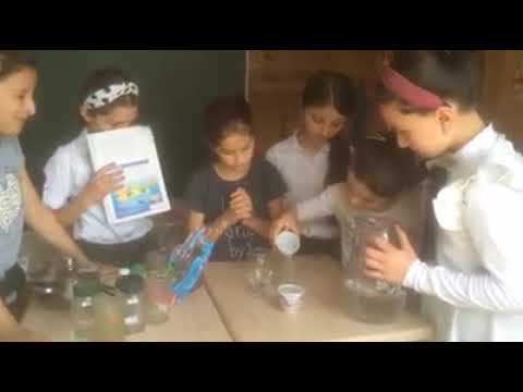 მახალაკიძეების საჯარო სკოლის მოსწავლეებმა წყლის თვისებების შესასწავლად ცდები ჩაატარეს - 4